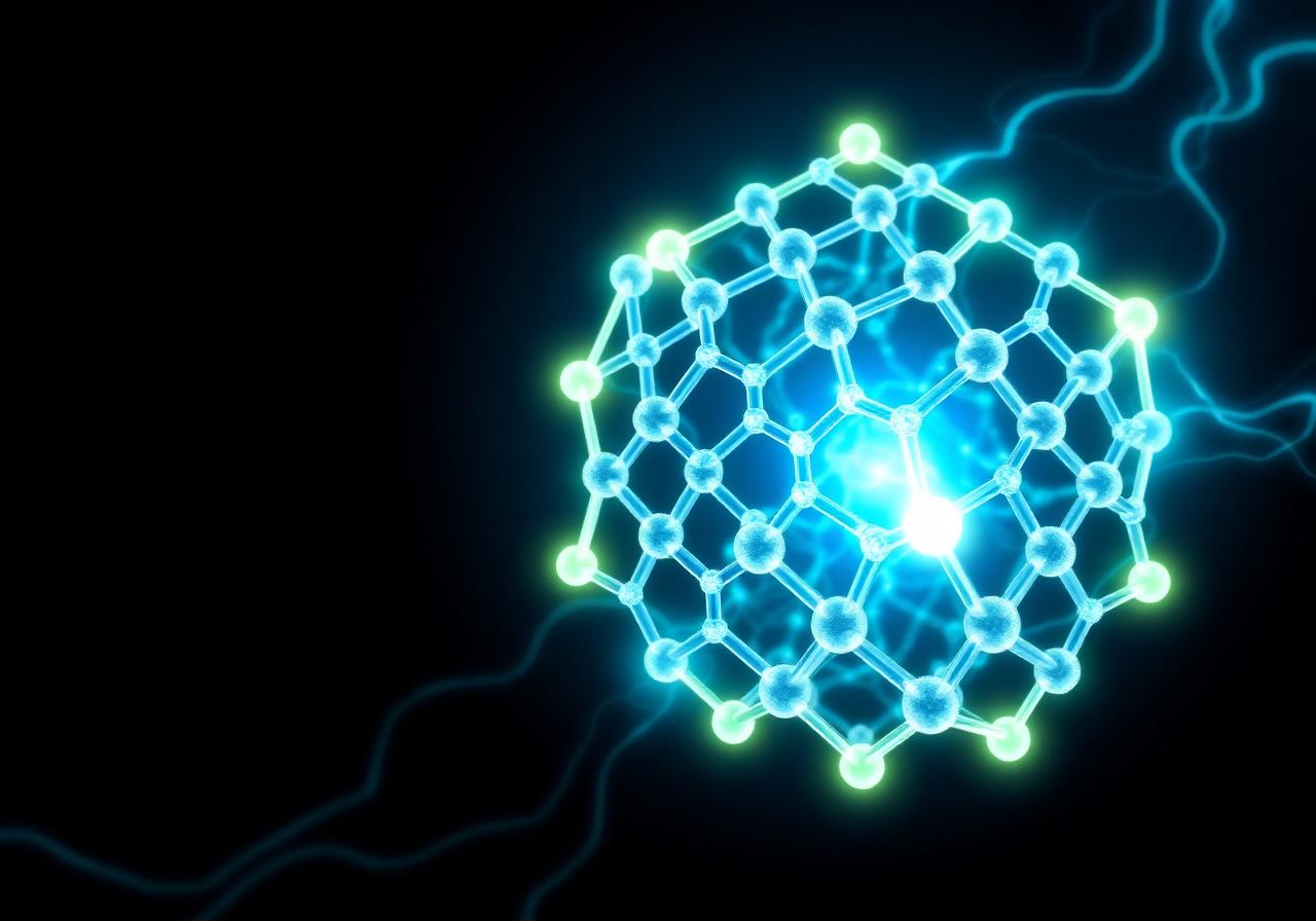 Graphene lattice supercapacitor visualization